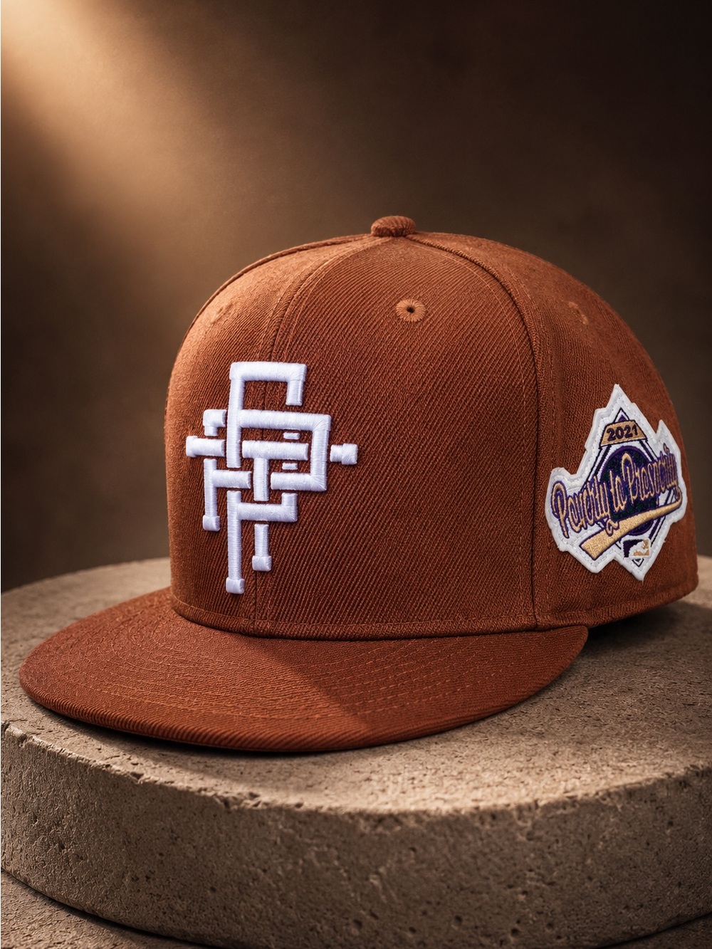 Puerto Prospectus 2021 Fitted Hat Baseball Showcase Travel Ball Cap